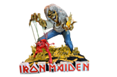 Iron Maiden - The Number of the Beast Album Art 3D Vinyl 8" Statue