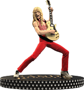 Randy Rhoads: The Early Years - Randy Rhoads IV (Red Version) 1/9th Scale Statue