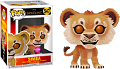 The Lion King (2019) - Simba Flocked Funko Pop! Vinyl Figure.