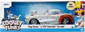 Looney Tunes - Bugs Bunny & 1957 Chevrolet Corvette Hollywood Rides 1/24th Scale Die-Cast Vehicle Replica