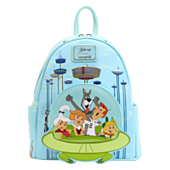 The Jetsons - Spaceship 10” Faux Leather Mini Backpack