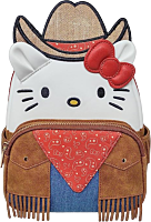 Sanrio - Hello Kitty Western Cosplay 10" Faux Leather Mini Backpac