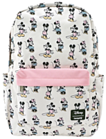 Mickey Mouse - Mickey & Minnie Pastel 18” Backpack