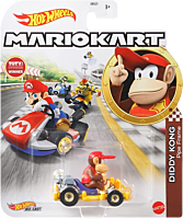 Mario Kart - Diddy Kong (Pipe Frame) Hot Wheels 1/64th Scale Die-Cast Vehicle Replica