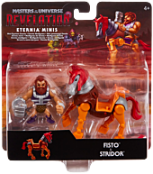Masters of the Universe: Revelation - Fisto & Stridor Eternia Minis 3” Scale Mini Figure 2-Pack **Non-Mint Packaging**
