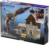 The Witcher 3: Wild Hunt - Geralt's Griffin Hunt Black Series Mega Construx Building Block Construction Set (1170 Pieces)