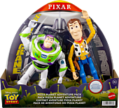 Toy Story - Woody & Buzz Lightyear Pizza Planet Adventure 7" Action Figure 2-Pack