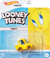 Looney Tunes - Tweety Hot Wheels Character Cars 1/64th Scale Die-Cast Vehicle
