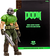 Doom - Doom Slayer (Classic) Glow-in-the-Dark Gold Label 7" Scale Action Figure