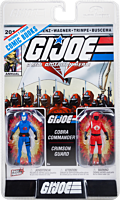 G.I. Joe - Cobra Commander and Crimson Guard Page Punchers 3" Scale Action Figure 2-Pack with Comic Book 2-Pack