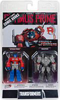 Transformers - Optimus Prime and Megatron Page Punchers 3" Scale Action Figure with Comic Book 2-Pack