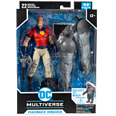 The Suicide Squad (2021) - Peacemaker Unmasked (Build-A-King-Shark) DC Multiverse 7” Scale Action Figure