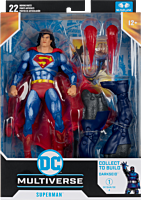 Justice League Task Force (1995) - Superman DC Multiverse 7" Scale Action Figure (Darkseid Build-A-Figure)