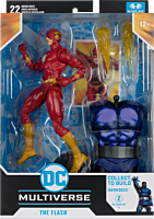 Justice League Task Force (1995) - The Flash DC Multiverse 7" Scale Action Figure (Darkseid Build-A-Figure)