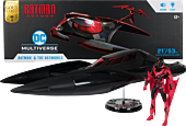 Batman Beyond - Batman & The Batmobile DC Multiverse Gold Label 7" Scale Action Figure Vehicle with Lights & Sound