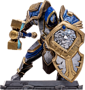 World of Warcraft - Human Warrior & Human Paladin (Common) 1/12th Scale Posed Figure