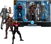 Batman - Nightwing vs. Talon & Owl (Batman: The Court of Owls) DC Multiverse Gold Label 7" Scale Action Figure 3-Pack