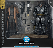 Batman v Superman: Dawn of Justice (2016) - Batman (Knightmare) & Batman (Armor Suit) DC Multiverse McFarlane Collector Edition Gold Label 7" Scale Action Figure 2-Pack