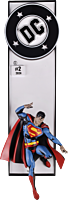 DC Comics - Superman Comic Book Corner Box 17.75" Wall Art Statue