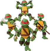 Teenage Mutant Ninja Turtles - Ninja Turtles Deluxe 5-Points Action Figure Box Set