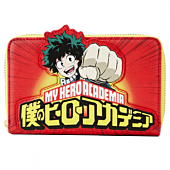 My Hero Academia - Izuku Punch 4” Faux Leather Zip-Around Wallet 