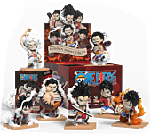 One Piece - Freeny's Hidden Dissectibles Series 06 Luffy's Gears Edition Blind Box Vinyl Figure (Display of 6)