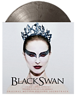 Black Swan - Original Motion Picture Soundtrack by Clint Mansell LP Vinyl Record (Silver & Black Marbled Coloured Vinyl)