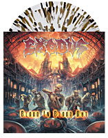 Exodus - Blood In Blood Out 2xLP Vinyl Record (Clear with Gold & Black Splatter Coloured Vinyl)