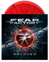 Fear Factory - Recoded 2xLP Vinyl Record (Transparent Red Rainbow Splatter Coloured Vinyl)