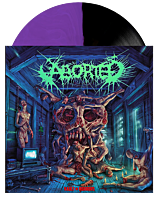 Aborted - Vault of Horrors LP Vinyl Record (Purple/Black Split Coloured Vinyl)