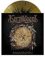 Korpiklaani - Rankarumpu LP Vinyl Record (Gold with Black Splatter Coloured Vinyl)