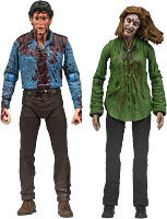 The Evil Dead (1981) - Bloody Ash & Cheryl Williams Ultimate 7" Scale Action Figure 2-Pack