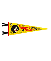 The Rolling Stones - Some Girls Wool Felt Pennant (9" x 27")