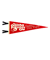 The Rolling Stones - Tumbling Dice Wool Felt Pennant (9" x 27")