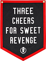 My Chemical Romance - Three Cheers for Sweet Revenge Wool Felt Camp Flag (18" x 24")