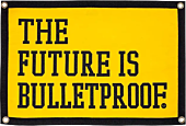 My Chemical Romance - The Future is Bulletproof Wool Felt Camp Flag (16" x 24")