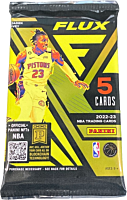 NBA Basketball - 2022/23 Panini Flux Basketball Trading Cards Pack (5 Cards)