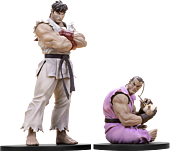 Street Fighter - Ryu & Dan 1/10th Scale Statue (Set of 2)