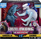 Godzilla vs. Kong 2: The New Empire - Godzilla Evolved vs. Shimo 6" Action Figure 2-Pack