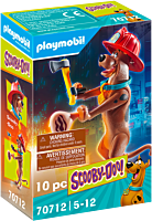 Scooby-Doo - Firefighter Scooby-Doo Collectible Playmobil Figure (70712)