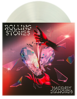 Rolling Stones - Hackney Diamonds LP Vinyl Record (Indie Exclusive Crystal Clear Vinyl)