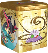 Pokemon - Draconic Dragon Type Pokemon (Gold) Stacking Tin