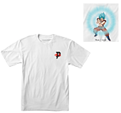 Dragon Ball Super - DBS x Primitive Energy White T-Shirt