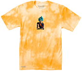 Dragon Ball Super - DBS x Primitive Shadow Goku Washed Orange T-Shirt