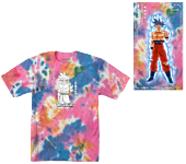 Dragon Ball Super - DBS x Primitive Goku Ultra Instinct Washed Rainbow T-Shirt