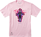 Dragon Ball Super - DBS x Primitive Black Rose Goku Nuevo Pink T-Shirt