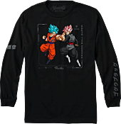 Dragon Ball Super - DBS x Primitive Goku Versus Black Long-Sleeve T-Shirt