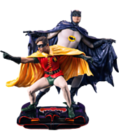 Batman (1966) - Batman & Robin 1/8th Scale PVC Diorama Statue