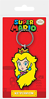 Super Mario - Princess Peach PVC Rubber Keychain