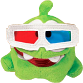 Cut The Rope - 5" Poseable Plush 3D Glasses